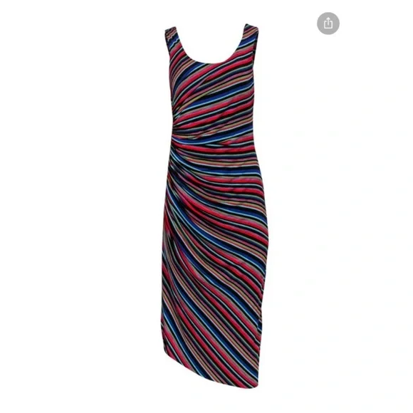 bailey 44 maxi dress Bailey 44 Blue Sleeveless Wrap Dress